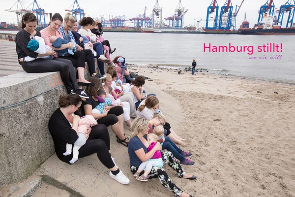Hamburg stillt! Stillen in der Öffentlichkeit 2